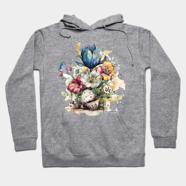 Floral Wonderland Hoodie by Young Inexperienced 